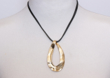 42 cm necklace space drop Gold